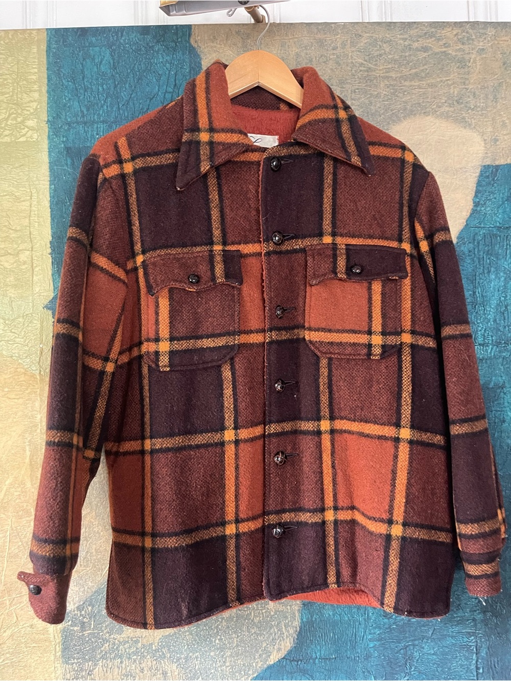 VINTAGE Mr Leggs wool coat